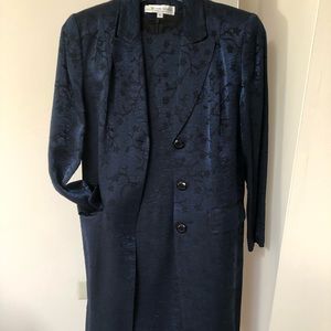 Sheath Jaguard Dress with matching long jacket